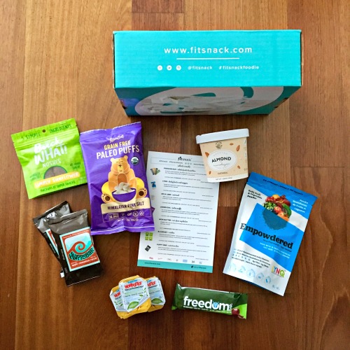Snack Box Sunday: July Fit Snack Box #Giveaway
