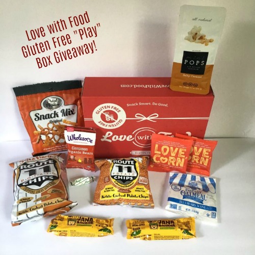 Snack Box Sunday: Love with Food GF “Play” Box #Giveaway