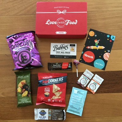 Snack Box Sunday: Love with Food Tasting Box #Giveaway