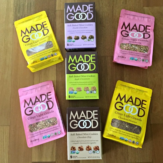 Back to School with Healthier Treats from MadeGood #Giveaway