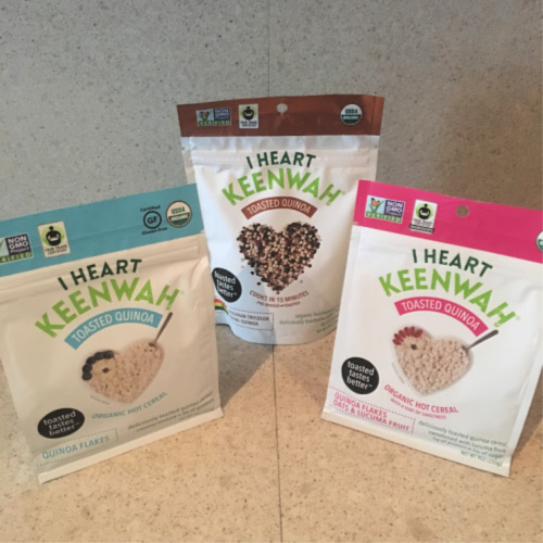 Tried It Tuesday: I Heart Keenwah Toasted Quinoa #Giveaway