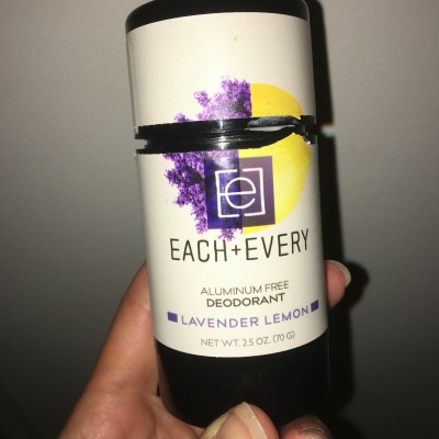 Tried it Tuesday: Each + Every Deodorant #Giveaway