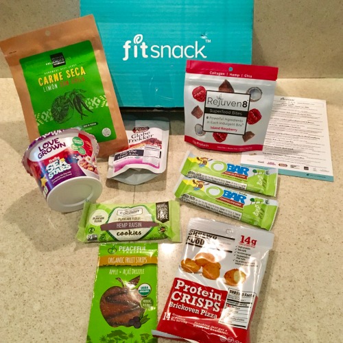 Snack Box Sunday: Fit Snack September Box #Giveaway