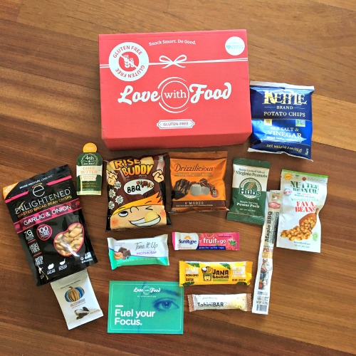 Snack Box Sunday: Love with Food GF November Box #Giveaway