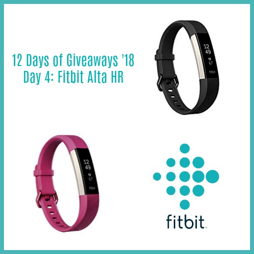 12 Days of #Giveaways: Day 4 Fitbit Alta HR