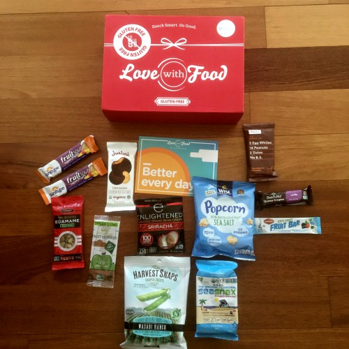 Snack Box Sunday: Love with Food GF January #Giveaway