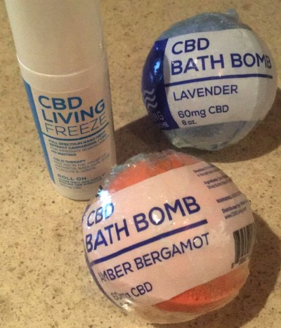 Tried it Tuesday: CBD Living Freeze + Bath Bombs #Giveaway