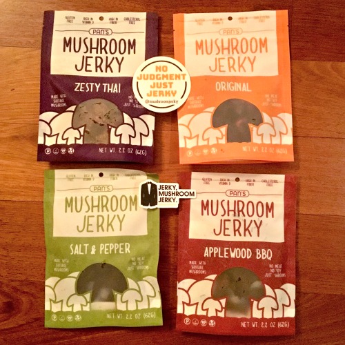 Just ‘Shrooms – Pan’s Mushroom Jerky #Giveaway
