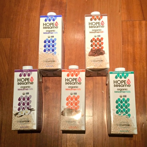 Tried it Tuesday: Hope & Sesame Plant-Based Milks #Giveaway