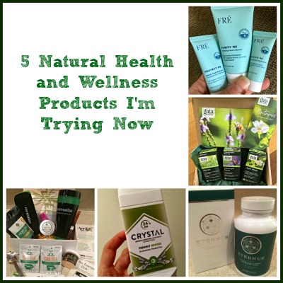 Friday Five: Natural Health + Wellness Products I’m Trying