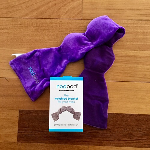 Tried it Tuesday: Nodpod Weighted Sleep Mask #Giveaway