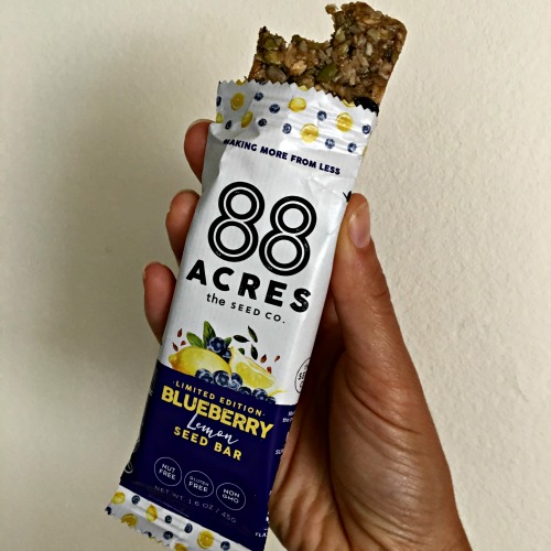 Act Now! 88 Acres Ltd Edition Blueberry Lemon Seed Bars