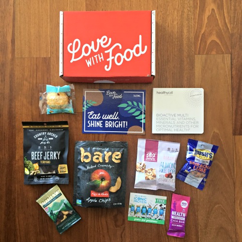 Snack Box Saturday: July Love with Food Tasting Box #Giveaway