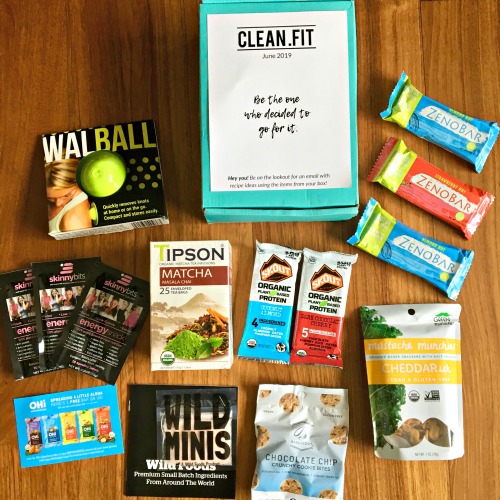 Subscription Box Sunday: June Clean.Fit Box #Giveaway