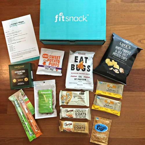 Snack Box Saturday: June Fit Snack Box #Giveaway