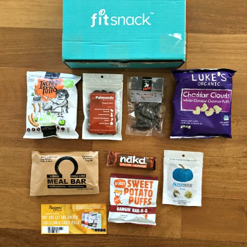 Snack Box Saturday: August Fit Snack Box #Giveaway