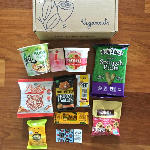 Snack Box Saturday: Vegan Cuts’ Sept. Snack Box #Giveaway