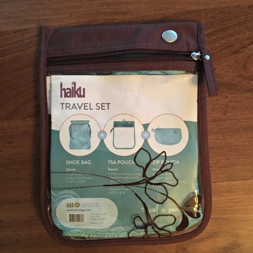 Travel Easier with a Haiku Travel Set #Giveaway