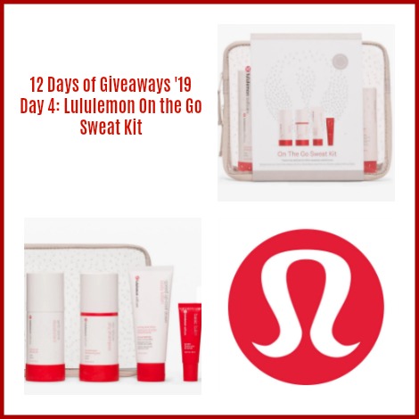 12 Days of #Giveaways: Lululemon On the Go Sweat Kit