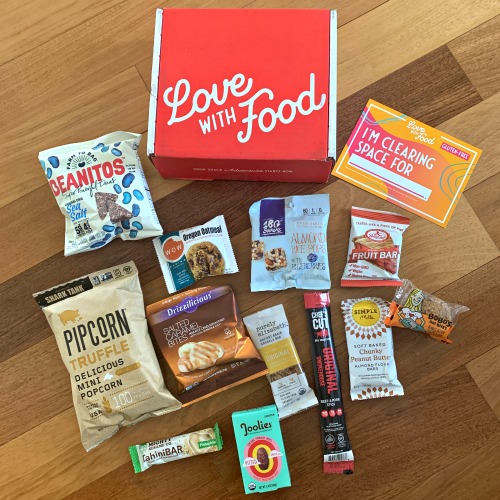 Snack Box Sunday: Love with Food GF Box #Giveaway