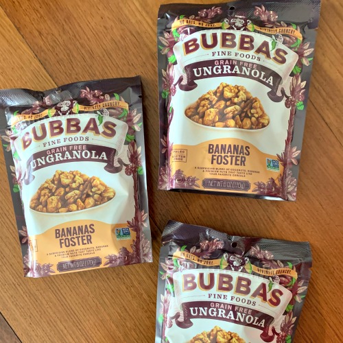 Tried it Tuesday: Bubba’s Bananas Foster Ungranola #Giveaway