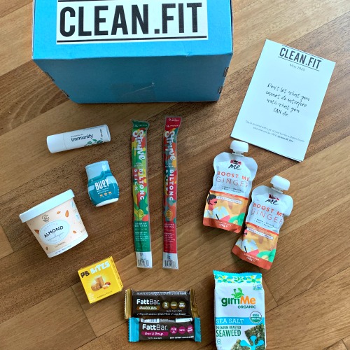 Snack Box Sunday: Clean.Fit May Box #Giveaway