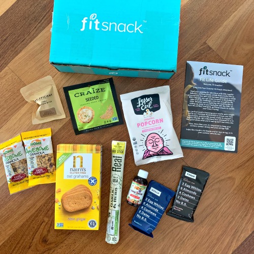 Snack Box Saturday: Fit Snack – August Box #Giveaway