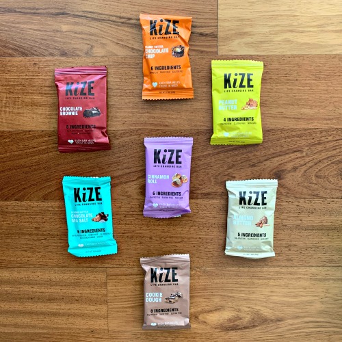 Life Changing Energy Bars from KiZE #Giveaway