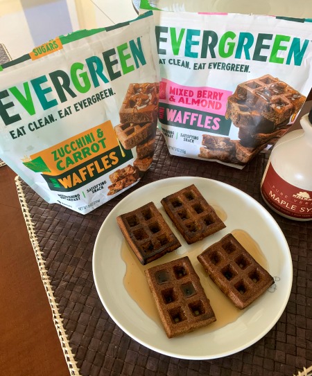 Evergreen Waffles, Mini, Chocolate Chip & Matcha: Calories, Nutrition  Analysis & More