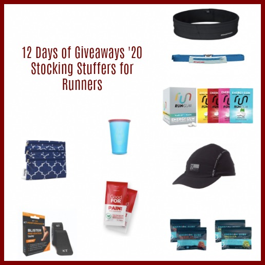 12 Days of #Giveaways ’20 – Stocking Stuffers for Runners
