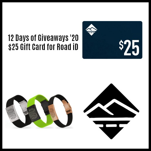 12 Days of #Giveaways ’20 – $25 Road iD Gift Card
