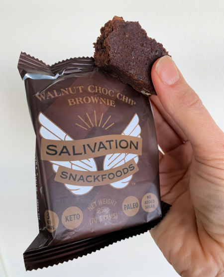 Devilishly Good Keto Brownies from Salivation Snack Foods! #Giveaway