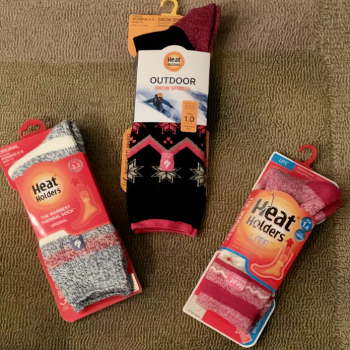 Tried it (Again) Tuesday: Heat Holders Thermal Socks #Giveaway