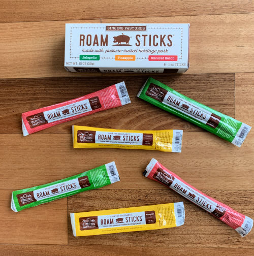 Love Meat Sticks? Try Roam Sticks from Singing Pastures #Giveaway