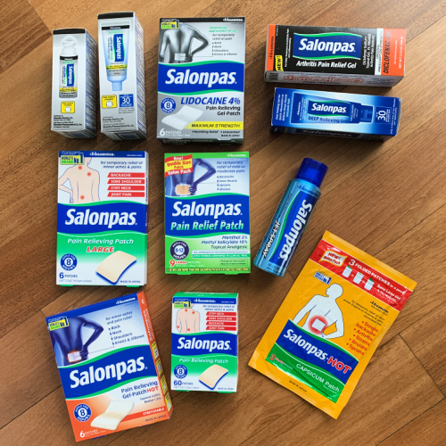 Tried it Tuesday: Salonpas Pain Relief #Giveaway