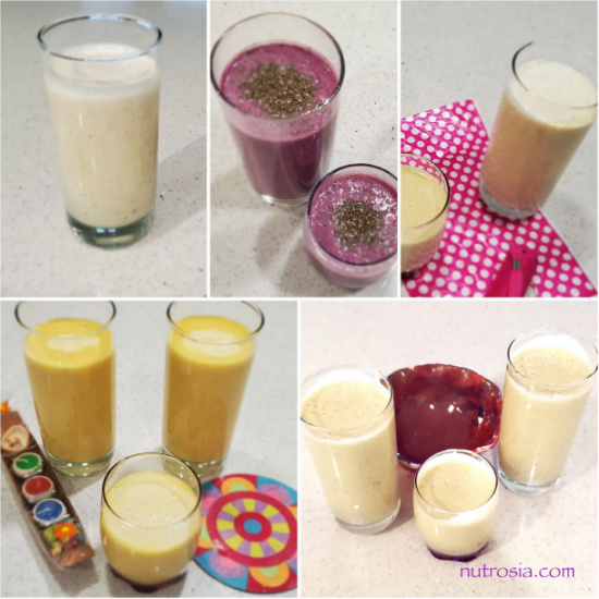 Friday Five: 5 Days, 5 Smoothies from My Nutrosia