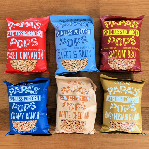 Tried it Tuesday: Papa’s Pops Skinless Popcorn #Giveaway