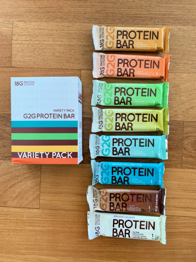 Fuel Up with G2G Protein Bars! #Giveaway