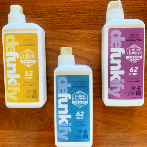 Tried it Tuesday: Defunkify Liquid Detergent #Giveaway