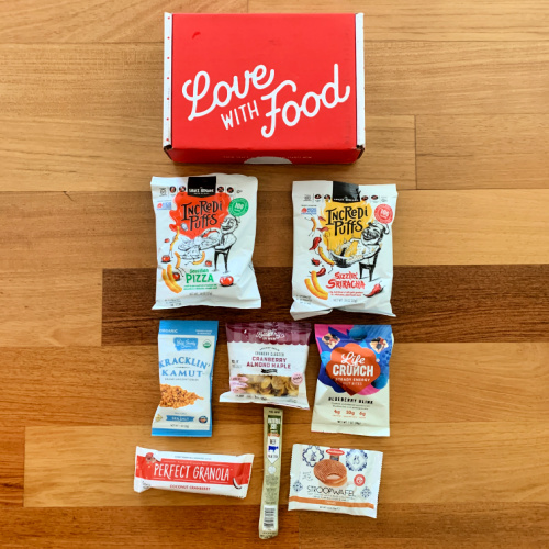 Snack Box Saturday: Love with Food Oct Tasting Box #Giveaway