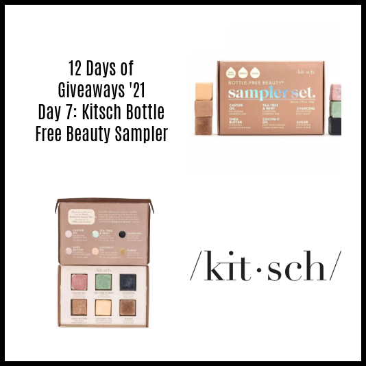 12 Days of #Giveaways ’21: Kitsch Bottle Free Beauty Sampler Set