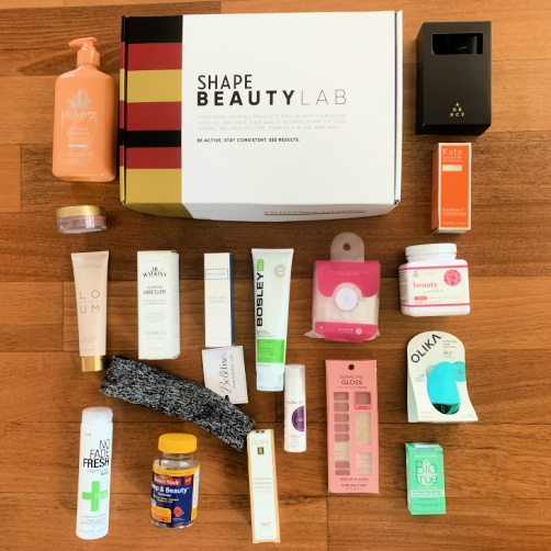 Subscription Box Saturday: Shape Beauty Lab Box #Giveaway