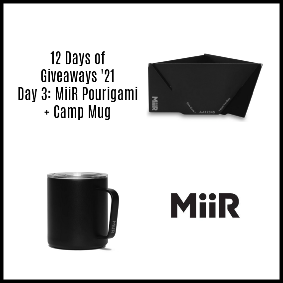 12 Days of #Giveaways ’21: MiiR Pouragami + Camp Cup