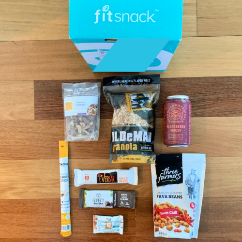 Snack Box Sunday: Fit Snack – January Box #Giveaway