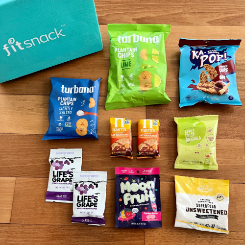 Snack Box Sunday: Fit Snack April Box #Giveaway