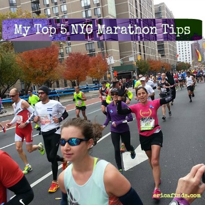 Friday Five: My Top 5 NYC Marathon Tips