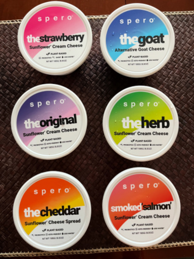 Ditch Dairy with Spero Sunflower Cream Cheese! #Giveaway