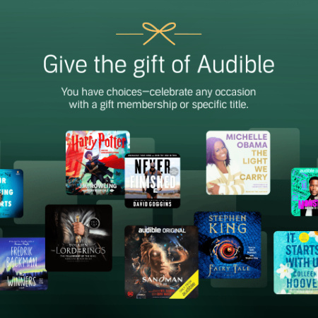Last Minute Gift Faves: Audible or Kindle Unlimited