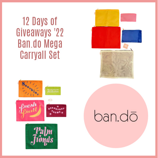 12 Days of #Giveaways ’22: Bando Mega Carry All Set