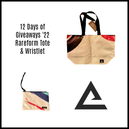12 Days of #Giveaways ’22: Rareform Tote + Wristlet